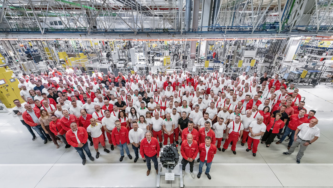 Jubiläum, 5 Millionen EA211, Mitarbeitende