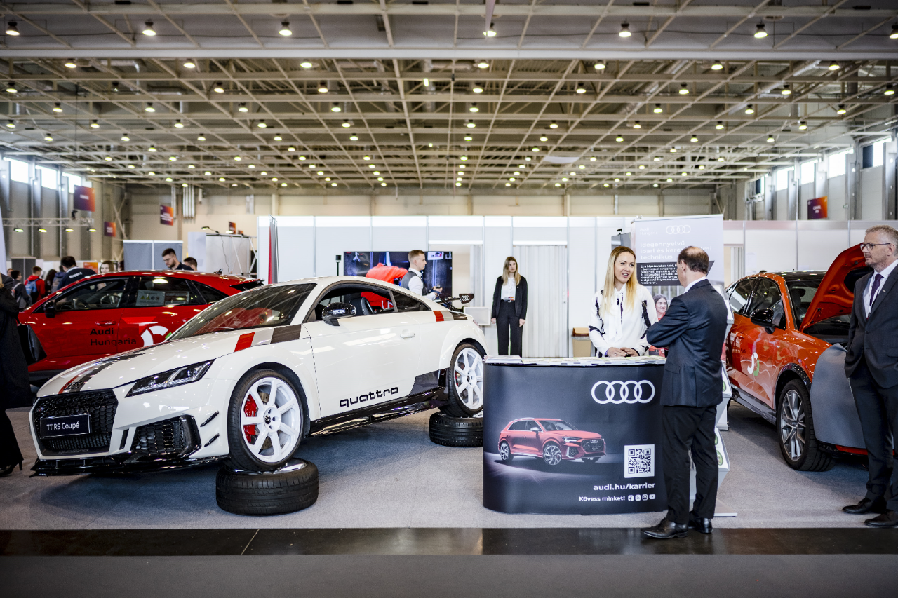 Audi Hungaria stand