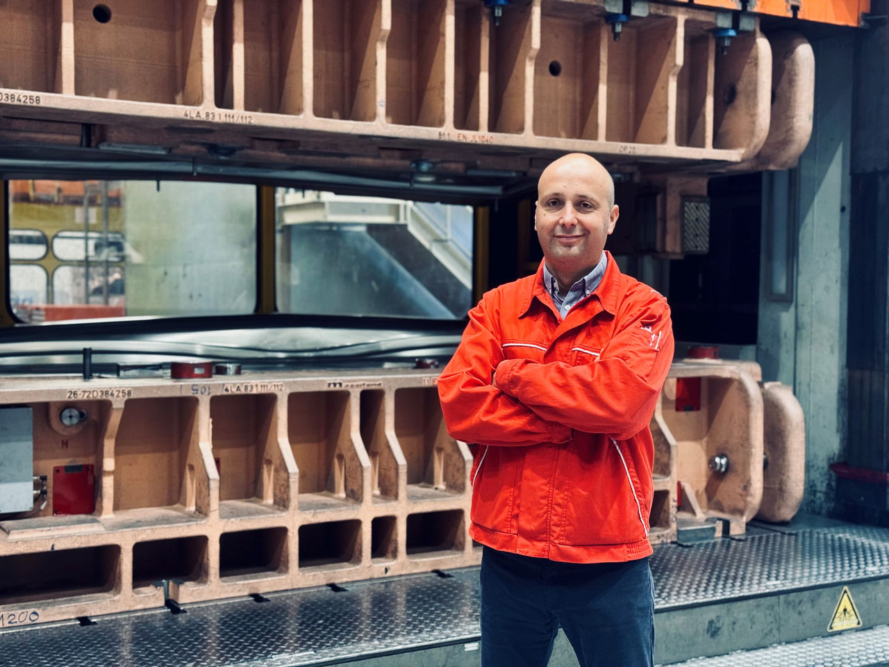 Molnár Tamás a szerszámgyárban